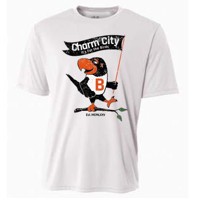 Baltimore Birds Maryland Charm City Pride Novelty Cooling Performance Crew T-Shirt