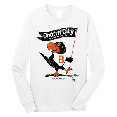 Baltimore Birds Maryland Charm City Pride Novelty Long Sleeve Shirt