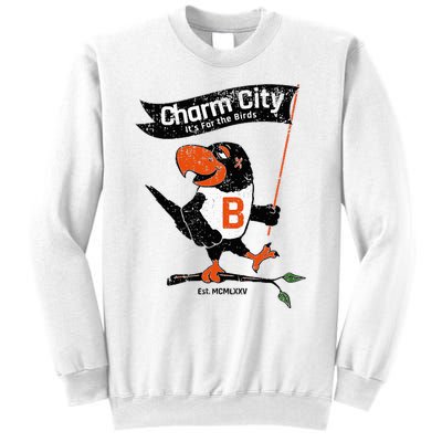 Baltimore Birds Maryland Charm City Pride Novelty Sweatshirt