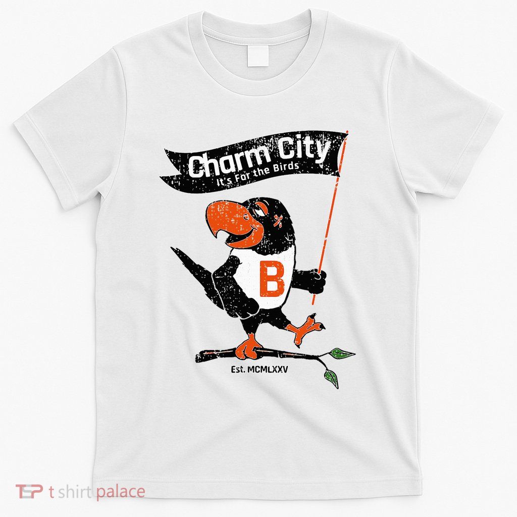 Baltimore Birds Maryland Charm City Pride Novelty T-Shirt