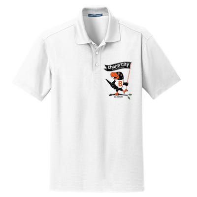 Baltimore Birds Maryland Charm City Pride Novelty Dry Zone Grid Polo