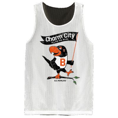 Baltimore Birds Maryland Charm City Pride Novelty Mesh Reversible Basketball Jersey Tank