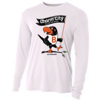 Baltimore Birds Maryland Charm City Pride Novelty Cooling Performance Long Sleeve Crew