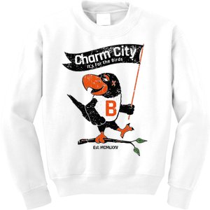 Baltimore Birds Maryland Charm City Pride Novelty Kids Sweatshirt