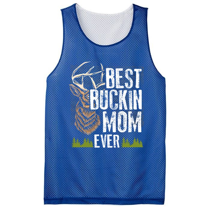 Best Buckin Mom Ever Deer Hunting Bucking Mother Gift Cool Gift Mesh Reversible Basketball Jersey Tank