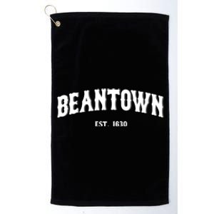 Beantown Boston Massachusetts Baked Beans New England Platinum Collection Golf Towel