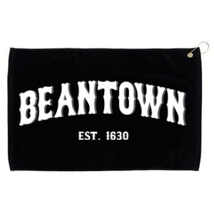 Beantown Boston Massachusetts Baked Beans New England Grommeted Golf Towel