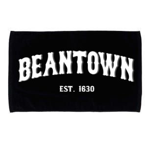 Beantown Boston Massachusetts Baked Beans New England Microfiber Hand Towel