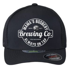 Breastfeeding Brewery Mamas Boobery New Mom Brewing Flexfit Unipanel Trucker Cap