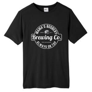 Breastfeeding Brewery Mamas Boobery New Mom Brewing Tall Fusion ChromaSoft Performance T-Shirt