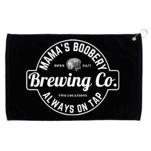 Breastfeeding Brewery Mamas Boobery New Mom Brewing Grommeted Golf Towel