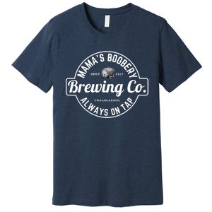 Breastfeeding Brewery Mamas Boobery New Mom Brewing Premium T-Shirt