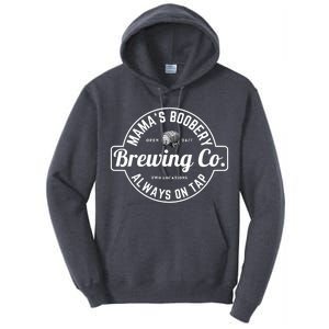 Breastfeeding Brewery Mamas Boobery New Mom Brewing Tall Hoodie