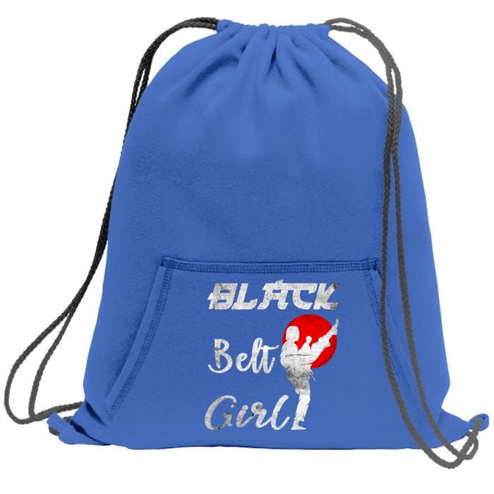 Black Belt Mixed Martial Arts Mma Karate Taekwondo Funny Gift Sweatshirt Cinch Pack Bag