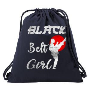 Black Belt Mixed Martial Arts Mma Karate Taekwondo Funny Gift Drawstring Bag