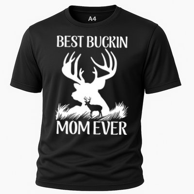 Best Buckin' Mom Ever Deer Hunting Mother Gift Performance Shirt