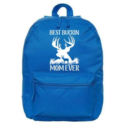 Best Buckin' Mom Ever Deer Hunting Mother Gift 16 in Basic Backpack