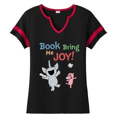 Book Bring Me Joy A Good Day To Read Book Teacher Library Book Club Ladies Halftime Notch Neck Tee