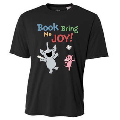 Book Bring Me Joy A Good Day To Read Book Teacher Library Book Club Cooling Performance Crew T-Shirt