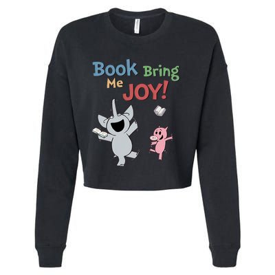 Book Bring Me Joy A Good Day To Read Book Teacher Library Book Club Cropped Pullover Crew