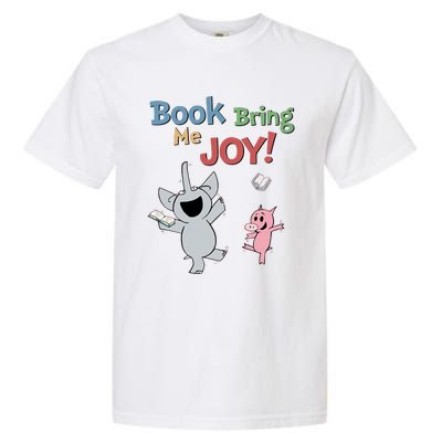 Book Bring Me Joy A Good Day To Read Book Teacher Library Book Club Garment-Dyed Heavyweight T-Shirt