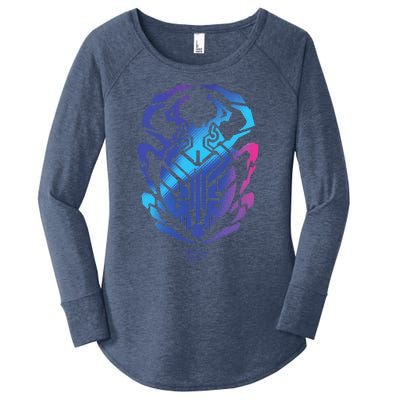 Blue Beetle Movie Scarab Women's Perfect Tri Tunic Long Sleeve Shirt