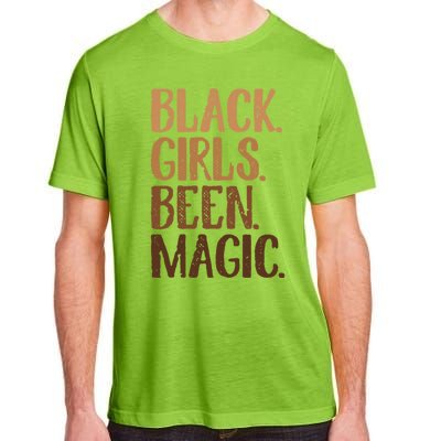 Black Been Magic Melanin African American History Gift Adult ChromaSoft Performance T-Shirt