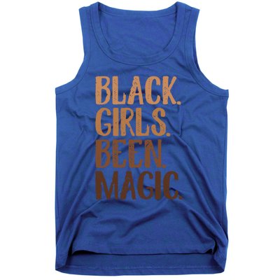 Black Been Magic Melanin African American History Gift Tank Top