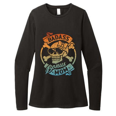 Badass Bonus Mom Stepmom Stepmother MotherS Day Womens CVC Long Sleeve Shirt