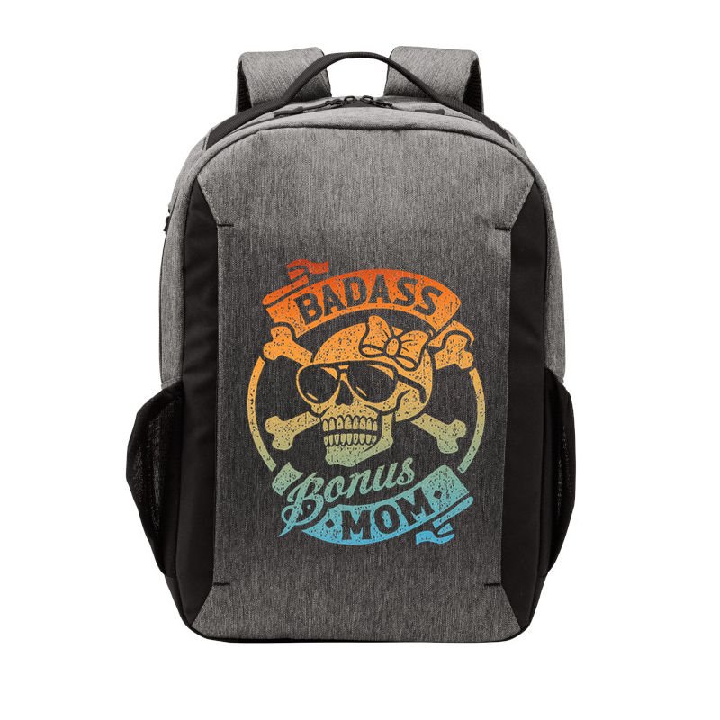 Badass Bonus Mom Stepmom Stepmother MotherS Day Vector Backpack