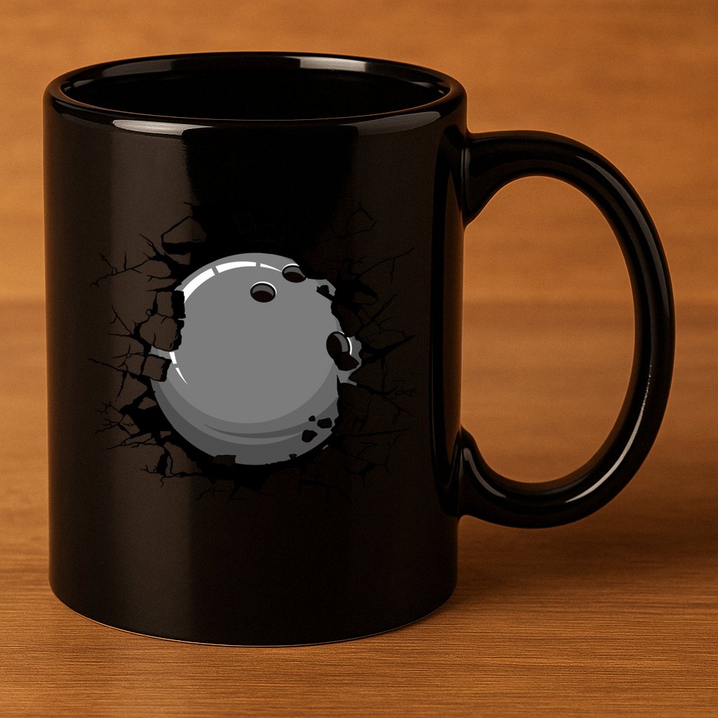 Bowling Bowling Meaningful Gift 11oz C Handle Ceramic Mug