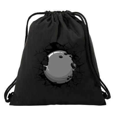 Bowling Bowling Meaningful Gift Drawstring Bag