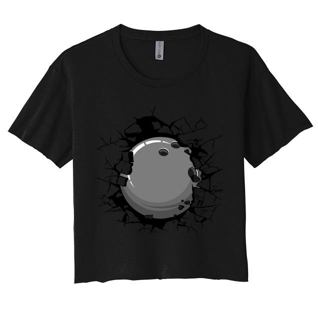 Bowling Bowling Meaningful Gift Crop Top
