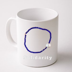 Blue Bracelet Movement Solidarity Trend Women Rights 4b Coffee Mug