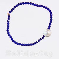 Blue Bracelet Movement Solidarity Trend Women Rights 4b Premium T-Shirt