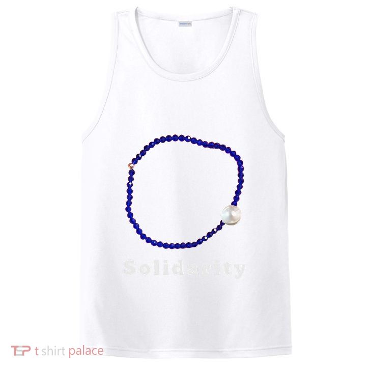 Blue Bracelet Movement Solidarity Trend Women Rights 4b PosiCharge Competitor Tank