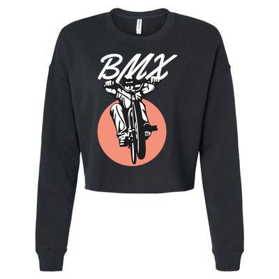 BMX Cropped Pullover Crew