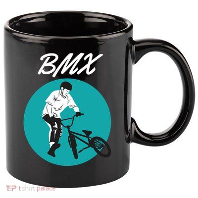 BMX 11oz C Handle Ceramic Mug