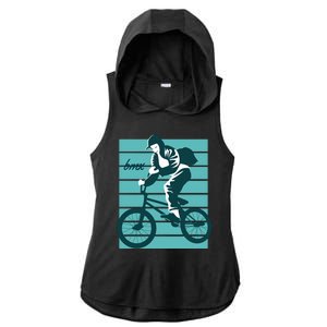 BMX Ladies PosiCharge Tri-Blend Wicking Draft Hoodie Tank