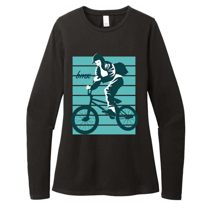 BMX Womens CVC Long Sleeve Shirt