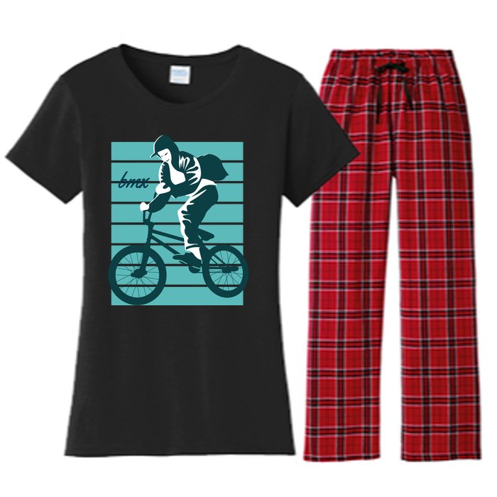 BMX Women's Flannel Pajama Set