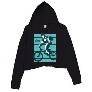 BMX Crop Fleece Hoodie