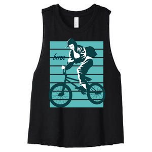 BMX Women's Racerback Cropped Tank