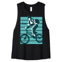 BMX Women's Racerback Cropped Tank