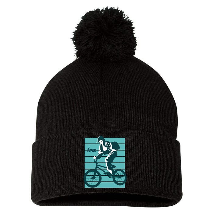 BMX Pom Pom 12in Knit Beanie