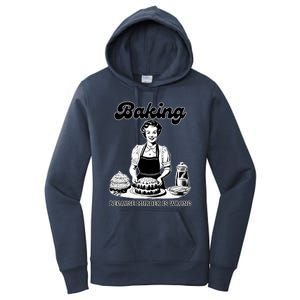 Baking Because Murder Is Wrong Women's Pullover Hoodie