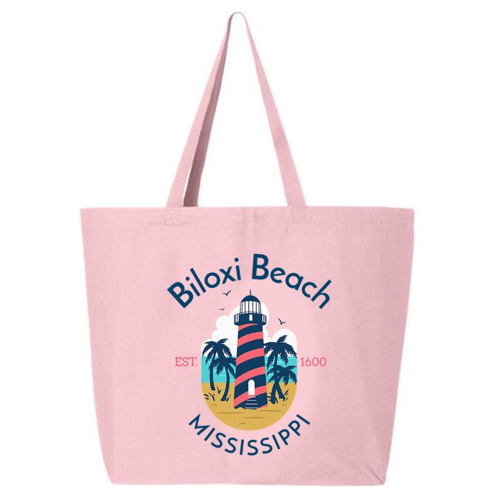Biloxi Beach Mississippi 25L Jumbo Tote