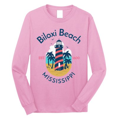 Biloxi Beach Mississippi Long Sleeve Shirt
