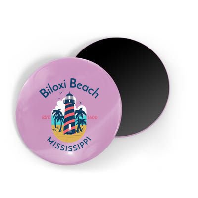 Biloxi Beach Mississippi Magnet