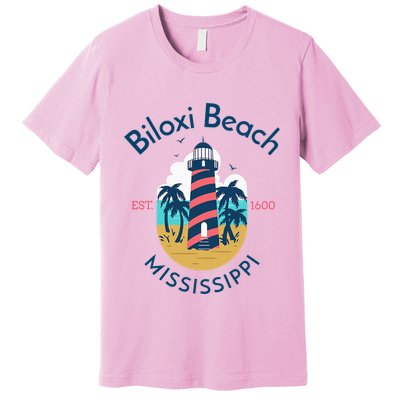 Biloxi Beach Mississippi Premium T-Shirt
